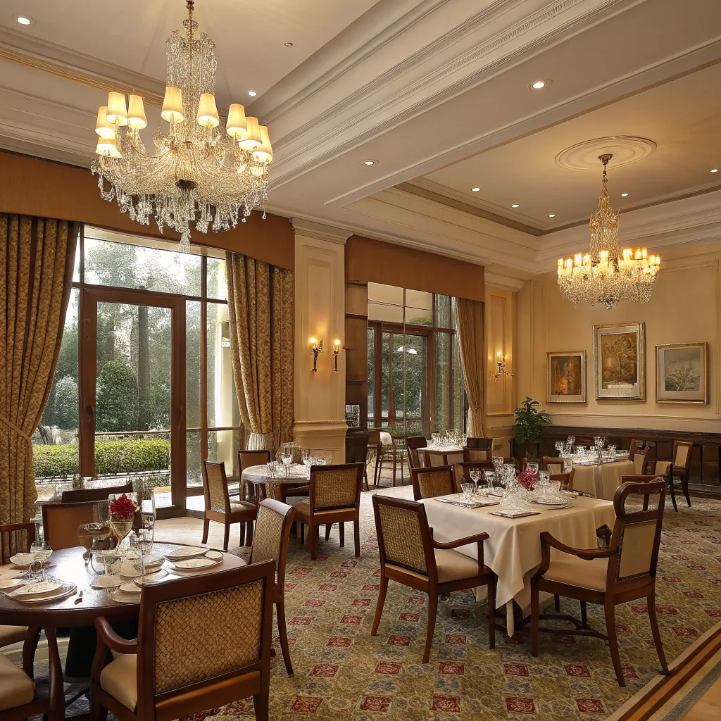 Elegant Hotel Dining Room